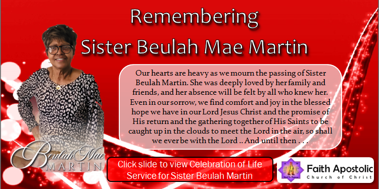 Beulah M. Martin Celebration of life_video